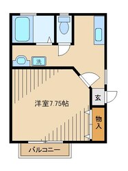 第９スザキハイツの物件間取画像